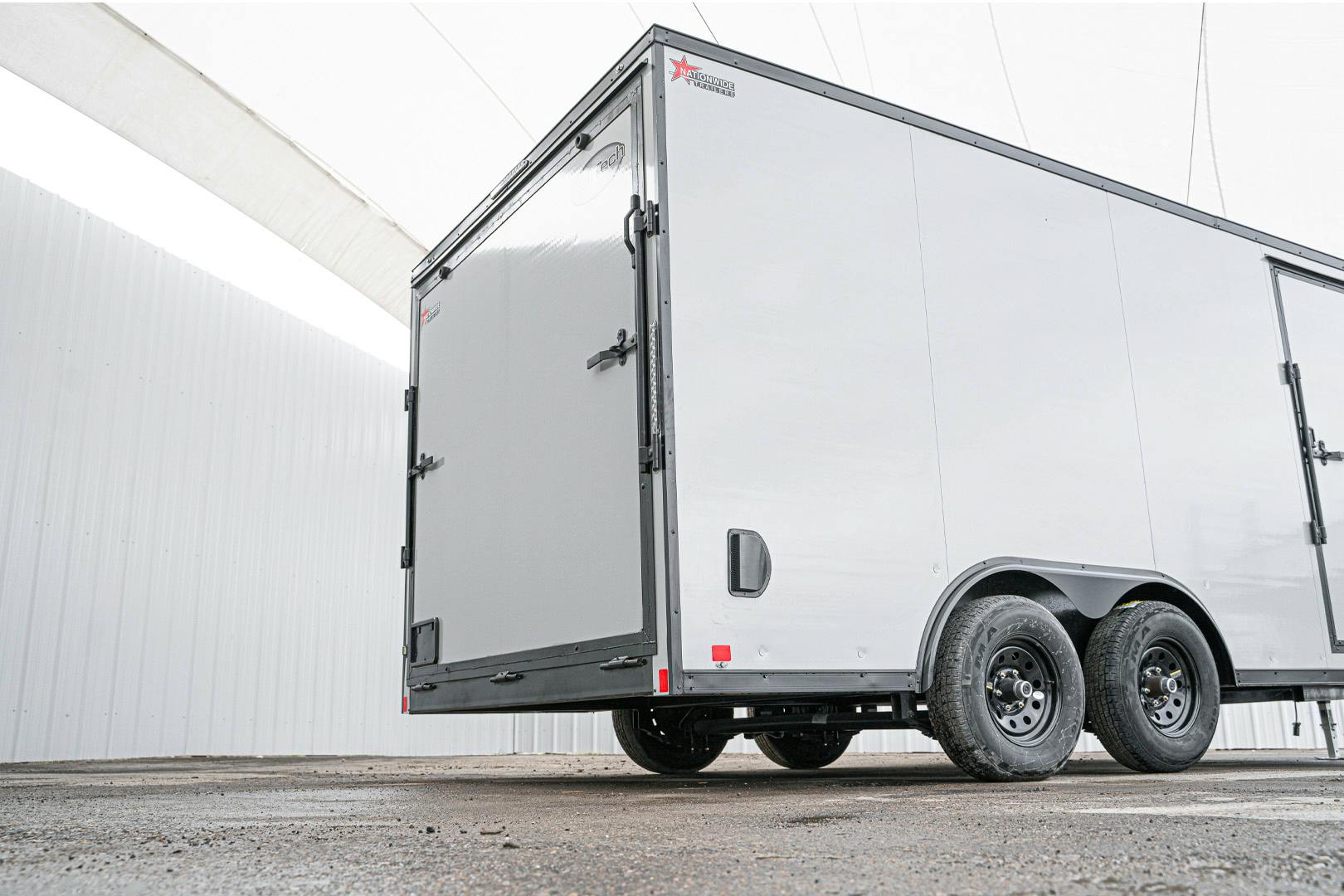 CellTech 7'x16' All-Steel Enclosed Cargo Trailer w/ Rear Ramp Door (C2) - Stock #87875 - Image 14 of 27