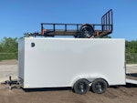 CellTech 7'x16' All-Steel Enclosed Cargo Trailer w/ Rear Ramp Door (C2) Stock #87875 - Thumbnail 22