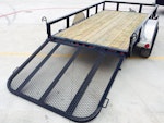 PJ Trailers 10'x60" Single Axle 4" Channel Utility Trailer (U6) Stock #87878 - Thumbnail 4
