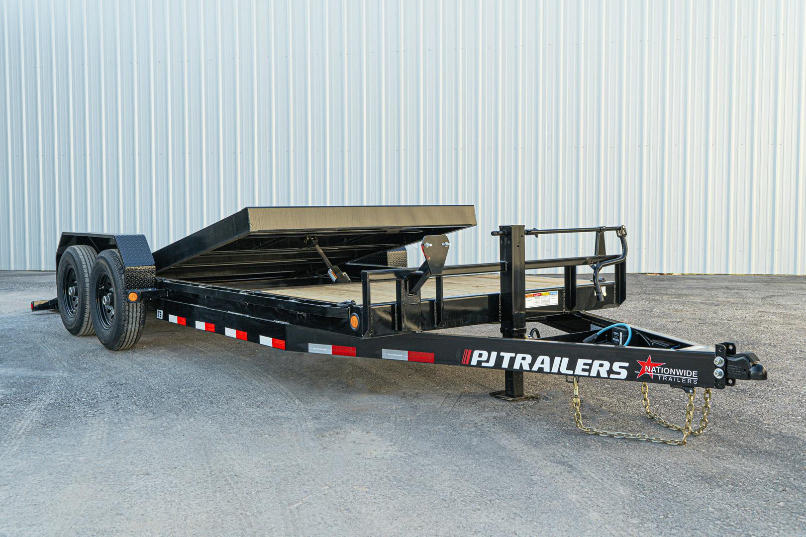 PJ Trailers 20'x82" 6" Channel Equipment Gravity Tilt Trailer (T6) - Stock #87879 - Image 1 of 18
