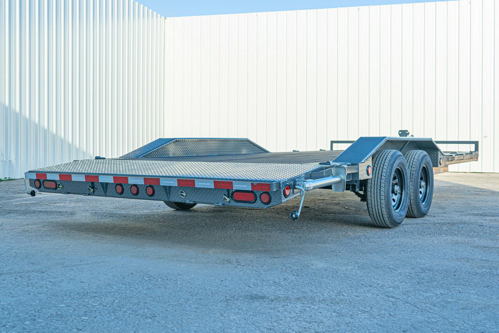 PJ Trailers 20'x102" 5" Channel Car Trailer (B5) - Stock #87880 - Image 14 of 15