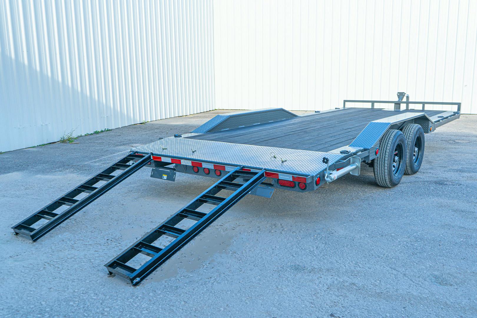 PJ Trailers 20'x102" 5" Channel Car Trailer (B5) - Stock #87880 - Image 15 of 15