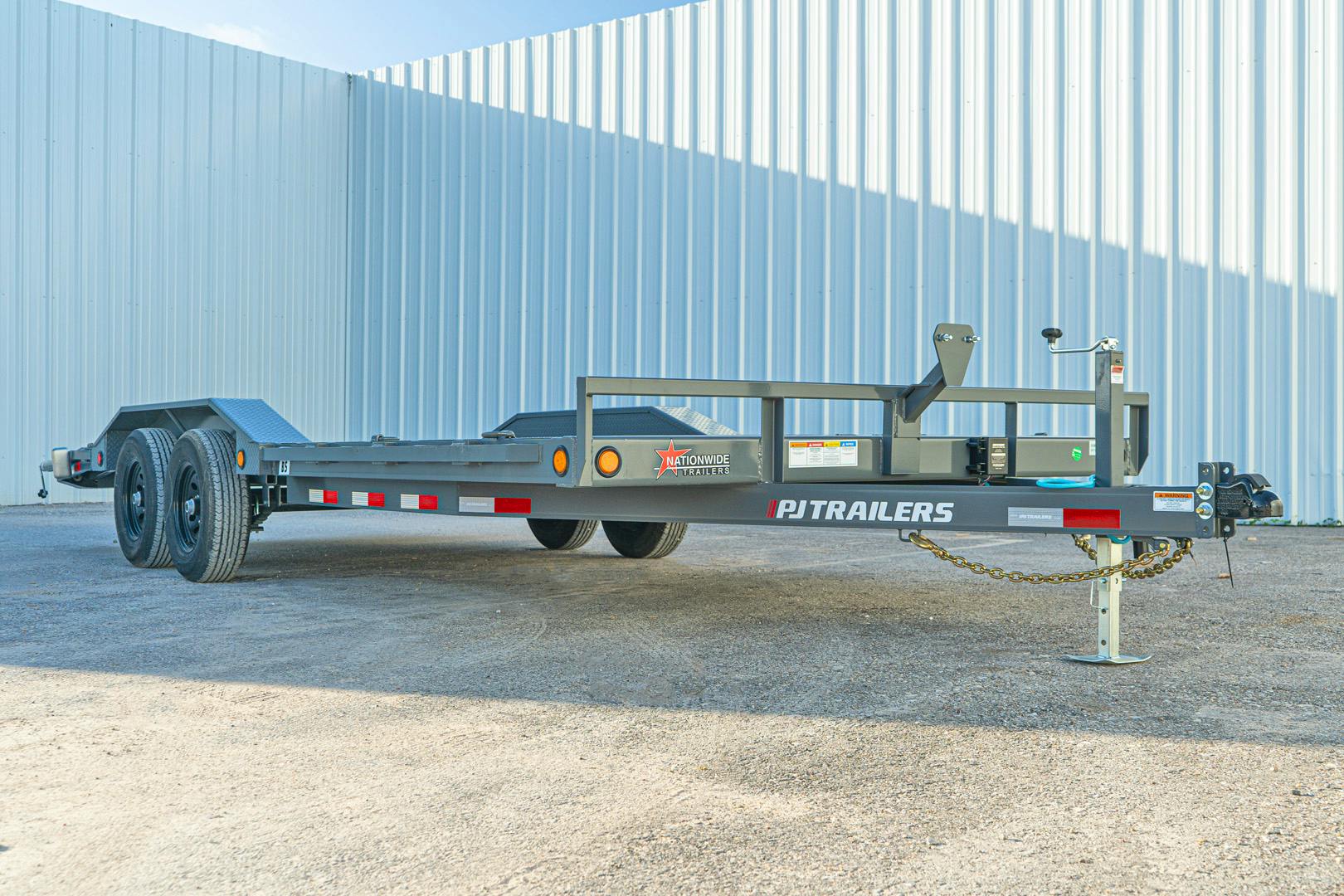 PJ Trailers 20'x102" 5" Channel Car Trailer (B5) - Stock #87880 - Image 2 of 15