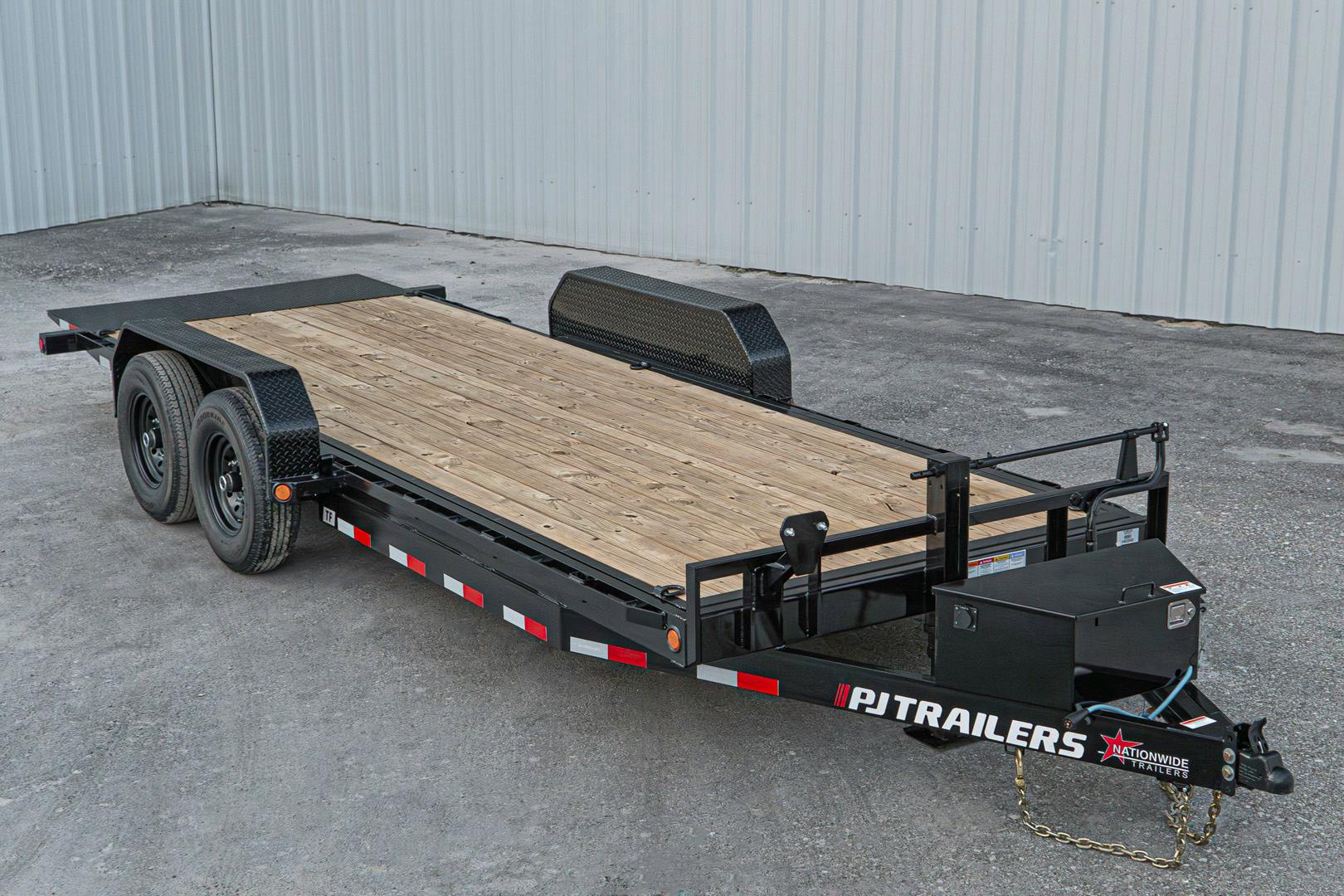 PJ Trailers 20'x82" Powered Full Deck Tilt Trailer (TF) - Stock #87883 - Image 3 of 22