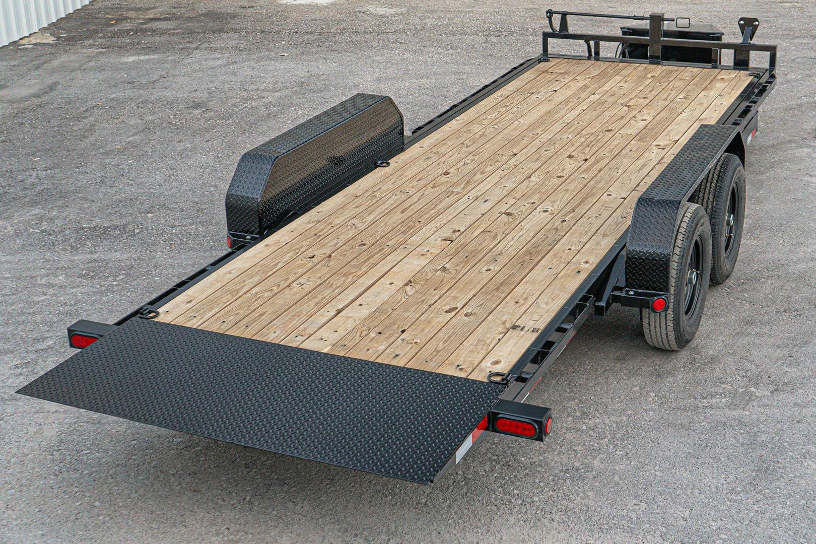 PJ Trailers 20'x82" Powered Full Deck Tilt Trailer (TF) - Stock #87883 - Image 18 of 22