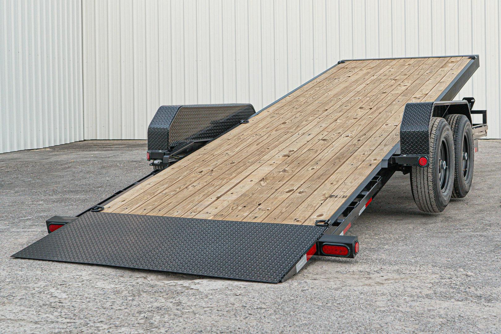 PJ Trailers 20'x82" Powered Full Deck Tilt Trailer (TF) - Stock #87883 - Image 21 of 22