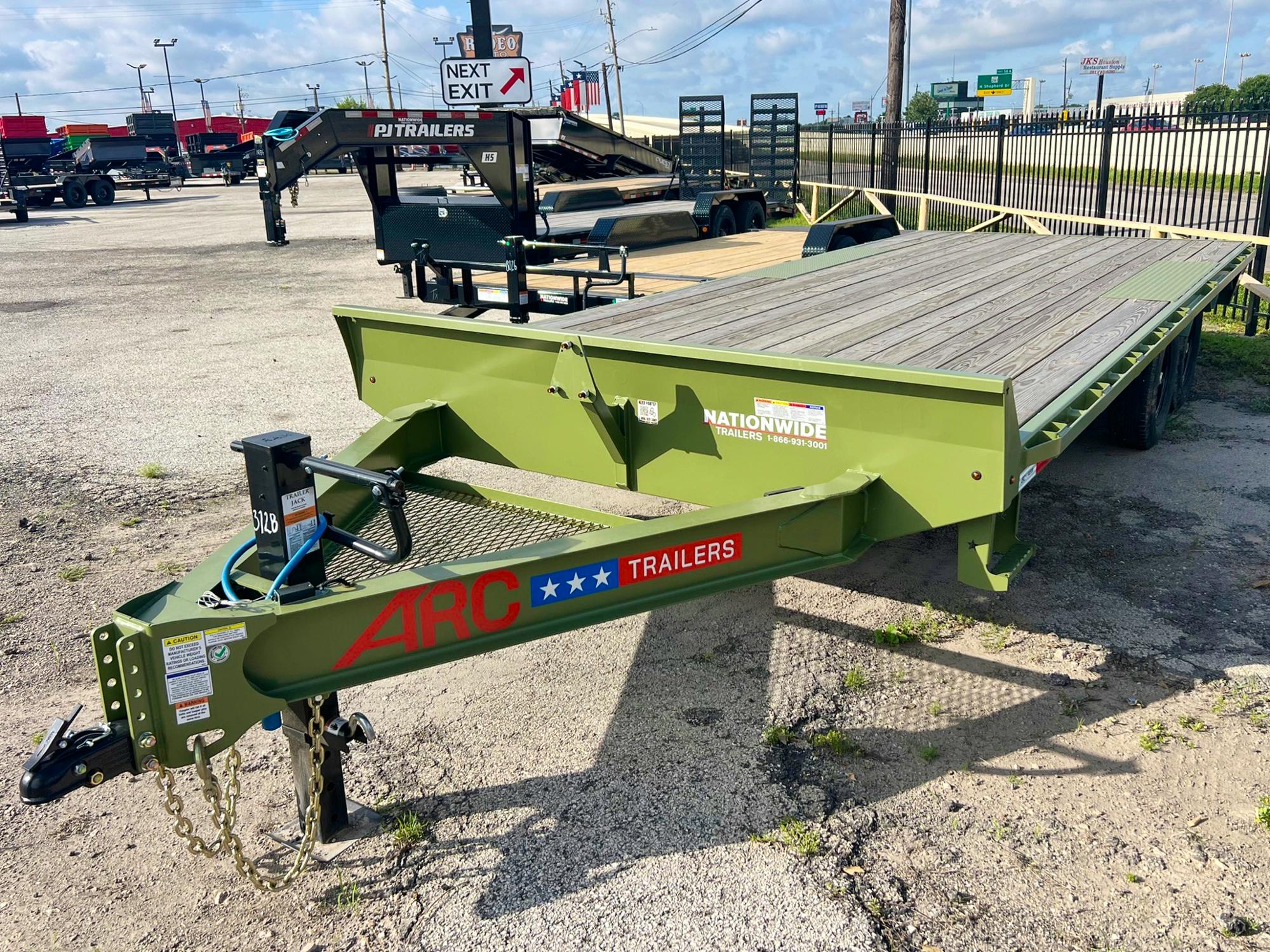 ARC Trailers 20'x102" 8" I-beam Deckover Trailer (BDS) - Stock #87906 - Image 2 of 5