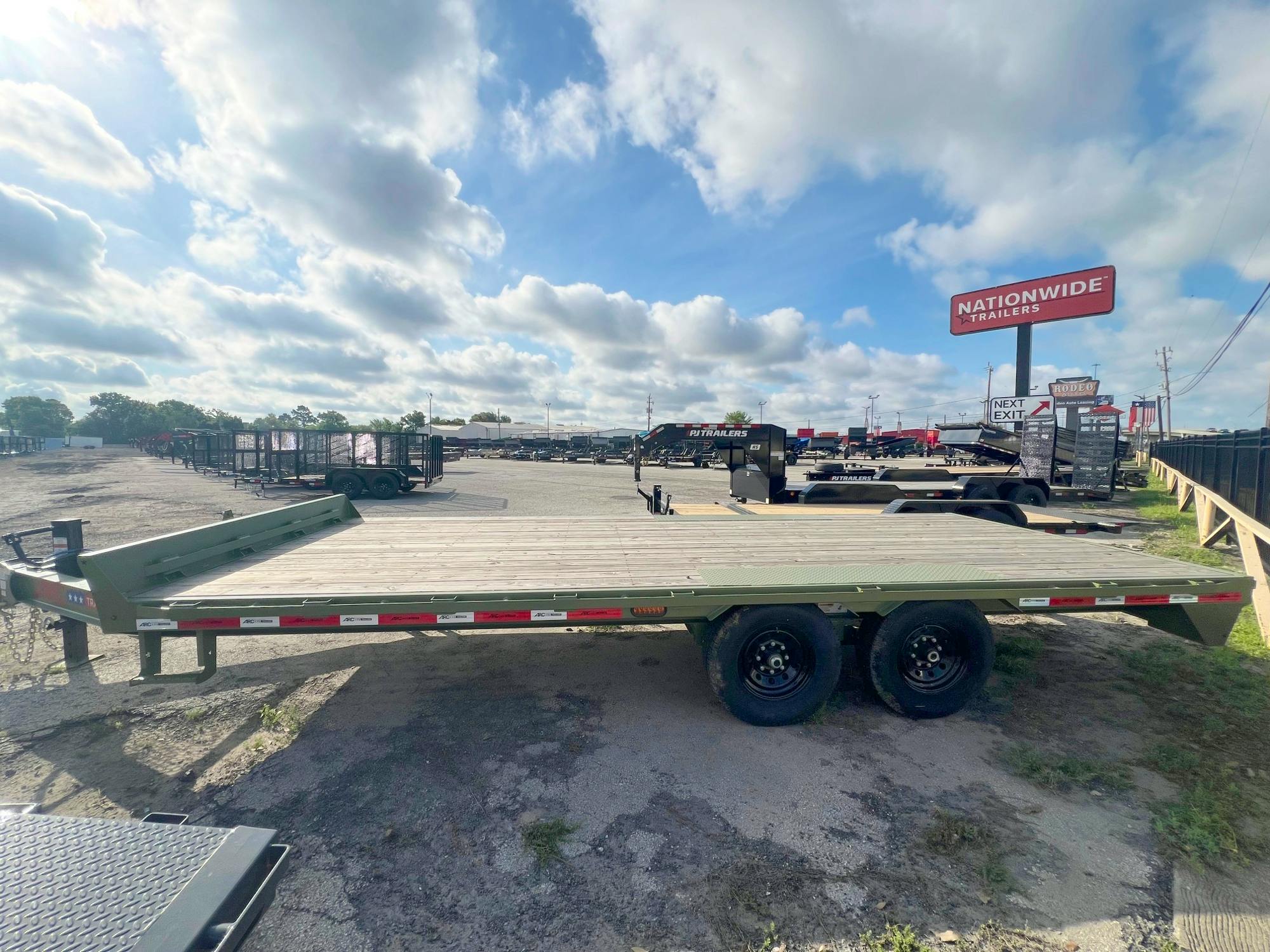 ARC Trailers 20'x102" 8" I-beam Deckover Trailer (BDS) - Stock #87906 - Image 5 of 5