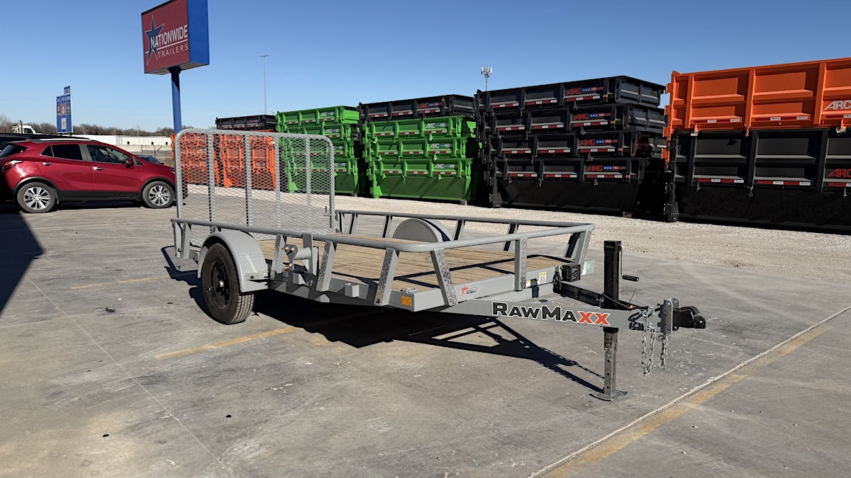 RawMaxx 12'x77" UTX Utility Trailer (UTX) - Stock #87911 - Image 2 of 5 RawMaxx 12'x77" UTX Utility Trailer (UTX) - Stock #87911 - Image 2 of 5