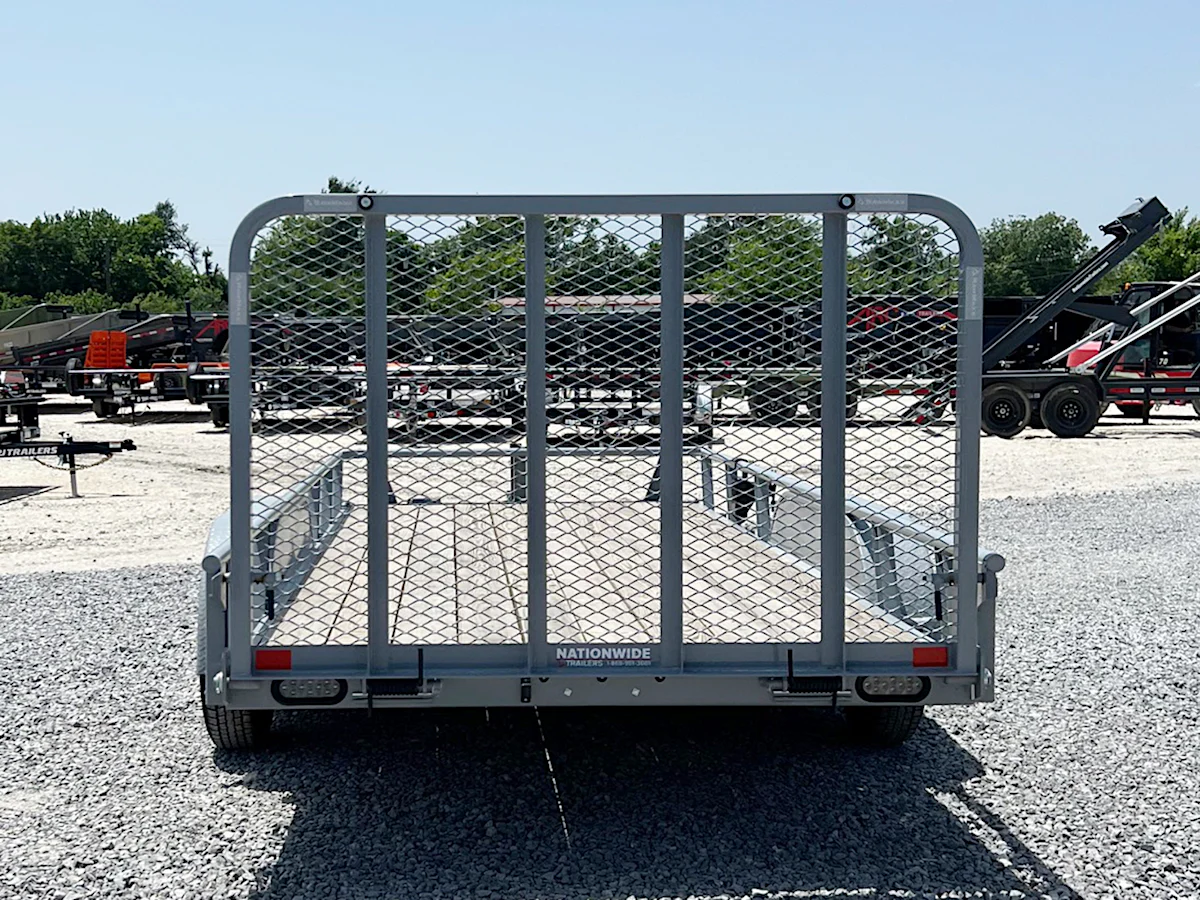 RawMaxx 16'x77" Tandem Axle Utility Trailer w/ 4ft Ramp Gate (UTX) - Stock #87914 - Image 4 of 5 RawMaxx 16'x77" Tandem Axle Utility Trailer w/ 4ft Ramp Gate (UTX) - Stock #87914 - Image 4 of 5