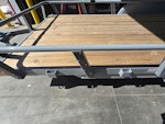 RawMaxx 16'x77" Tandem Axle Utility Trailer w/ 4ft Ramp Gate (UTX) Stock #87914 - Thumbnail 4