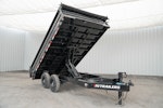 PJ Trailers 14'x96" Deckover Dump Trailer w/ 19" Fold-down Sides (D8) Stock #87937 - Thumbnail 3