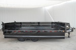 PJ Trailers 14'x96" Deckover Dump Trailer w/ 19" Fold-down Sides (D8) Stock #87937 - Thumbnail 12
