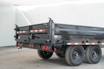 PJ Trailers 14'x96" Deckover Dump Trailer w/ 19" Fold-down Sides (D8) Stock #87937 - Thumbnail 20
