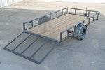 Texas Bragg 12'x77" Utility Trailer w/ 4' Gate (U2) Stock #87942 - Thumbnail 10