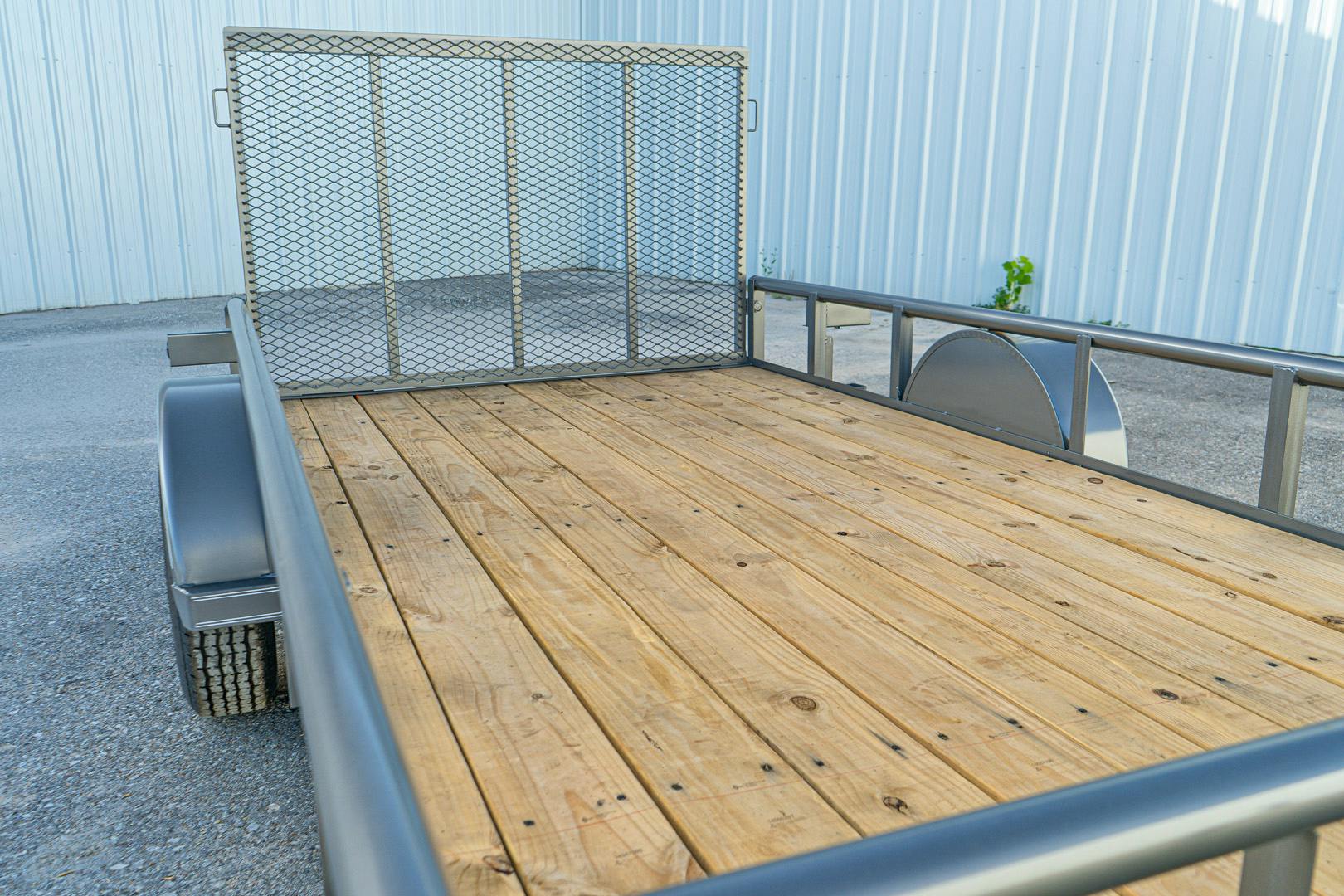 Texas Bragg 12'x77" Utility Trailer w/ 4' Gate (U2) - Stock #87942 - Image 5 of 12