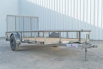 Texas Bragg 12'x77" Utility Trailer w/ 4' Gate (U2) Stock #87943 - Thumbnail 2