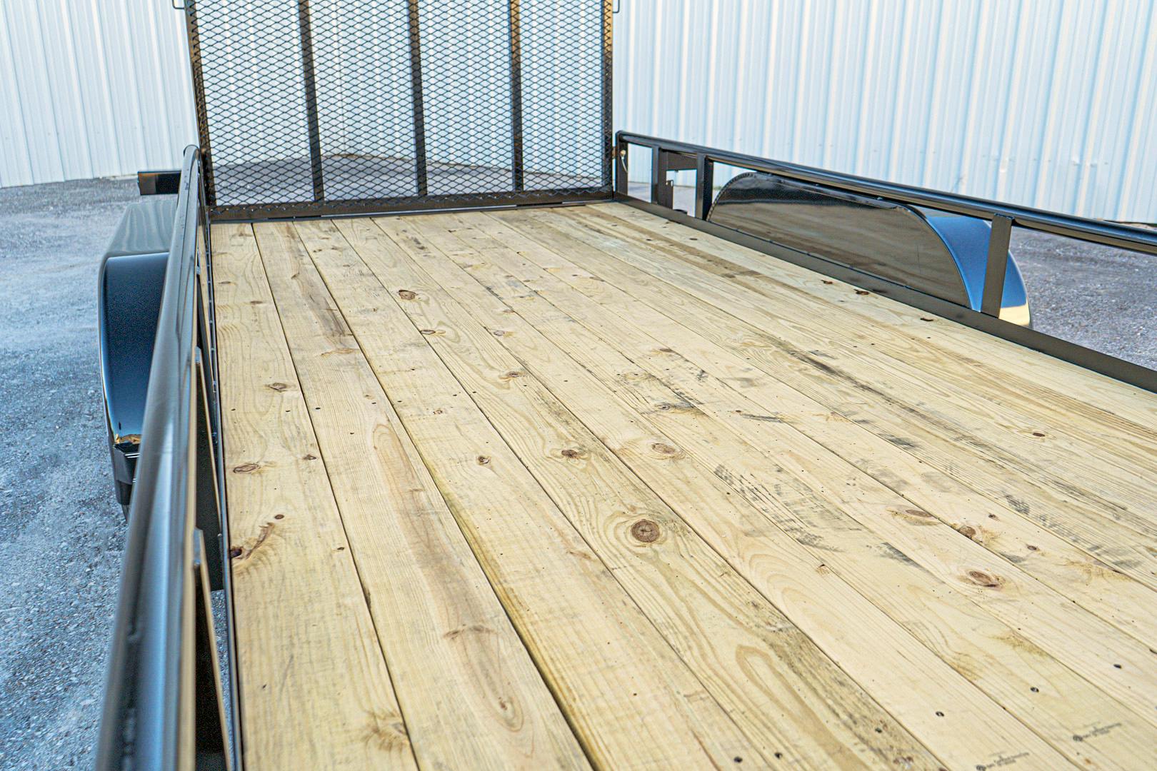 Texas Bragg 14'x83" Utility Trailer w/ 4' Gate (U2) - Stock #87946 - Image 5 of 9