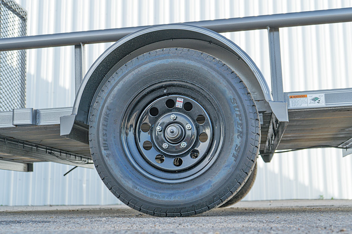 Texas Bragg 12'x77" Utility Trailer w/ 4' Gate (U2) - Stock #87948 - Image 7 of 12 Texas Bragg 12'x77" Utility Trailer w/ 4' Gate (U2) - Stock #87948 - Image 7 of 12