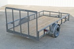Texas Bragg 12'x77" Utility Trailer w/ 4' Gate (U2) Stock #87948 - Thumbnail 9