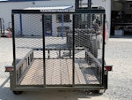 Texas Bragg 8'x60" Utility Trailer w/ 4' Gate (U1) Stock #87949 - Thumbnail 2