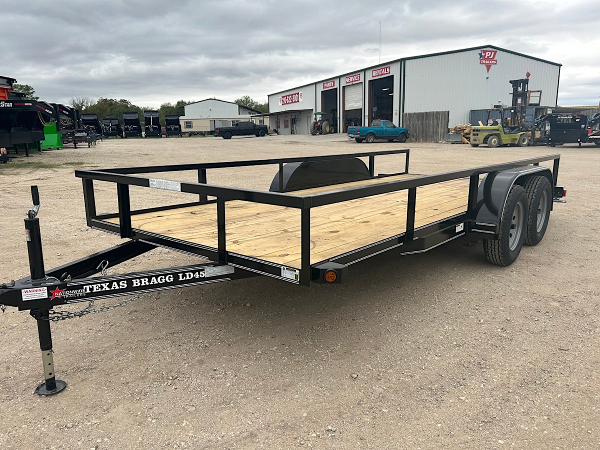 Texas Bragg 16'x83" Utility Trailer (U2) - Stock #87951 - Image 1 of 1 Texas Bragg 16'x83" Utility Trailer (U2) - Stock #87951 - Image 1 of 1