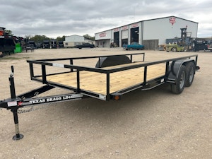 Texas Bragg 16'x83" Utility Trailer (U2)