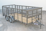 Texas Bragg 16'x83" Landscape Trailer w/ 4' Sides & 4' Gate (L2) Stock #87959 - Thumbnail 1