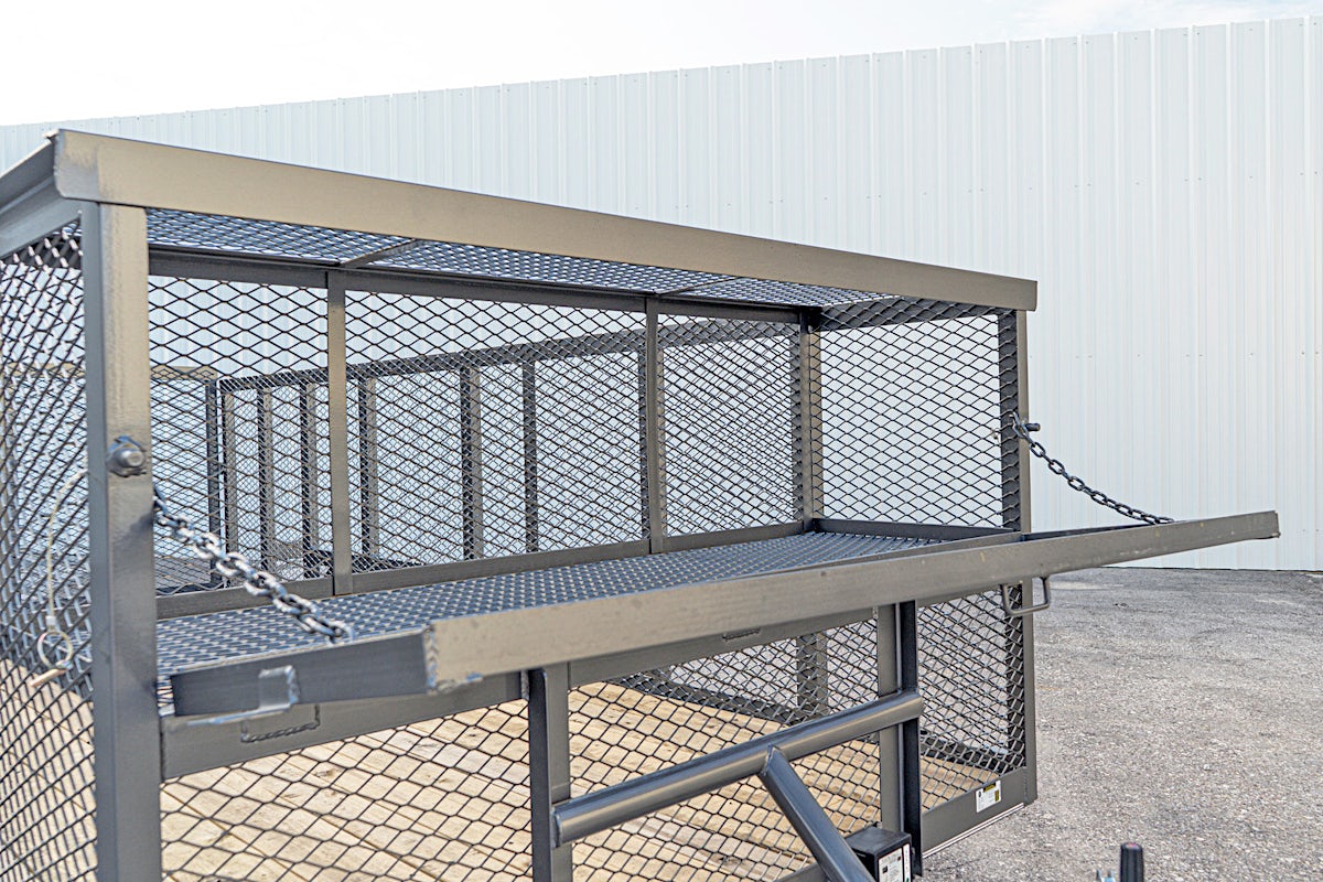 Texas Bragg 16'x83" Landscape Trailer w/ 4' Sides & 4' Gate (L2) - Stock #87959 - Image 7 of 16 Texas Bragg 16'x83" Landscape Trailer w/ 4' Sides & 4' Gate (L2) - Stock #87959 - Image 7 of 16