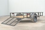 Texas Bragg 10'x77" Utility Trailer w/ 4' Gate (U1) Stock #87961 - Thumbnail 5