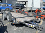 Texas Bragg 14'x77" Utility Trailer w/ 3' Gate & 2' Dovetail (U2) Stock #87964 - Thumbnail 1