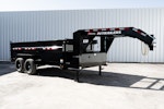 PJ Trailers 14'x83" GN Telescopic Dump Trailer w/ 3' Sides (DT) Stock #87973 - Thumbnail 4