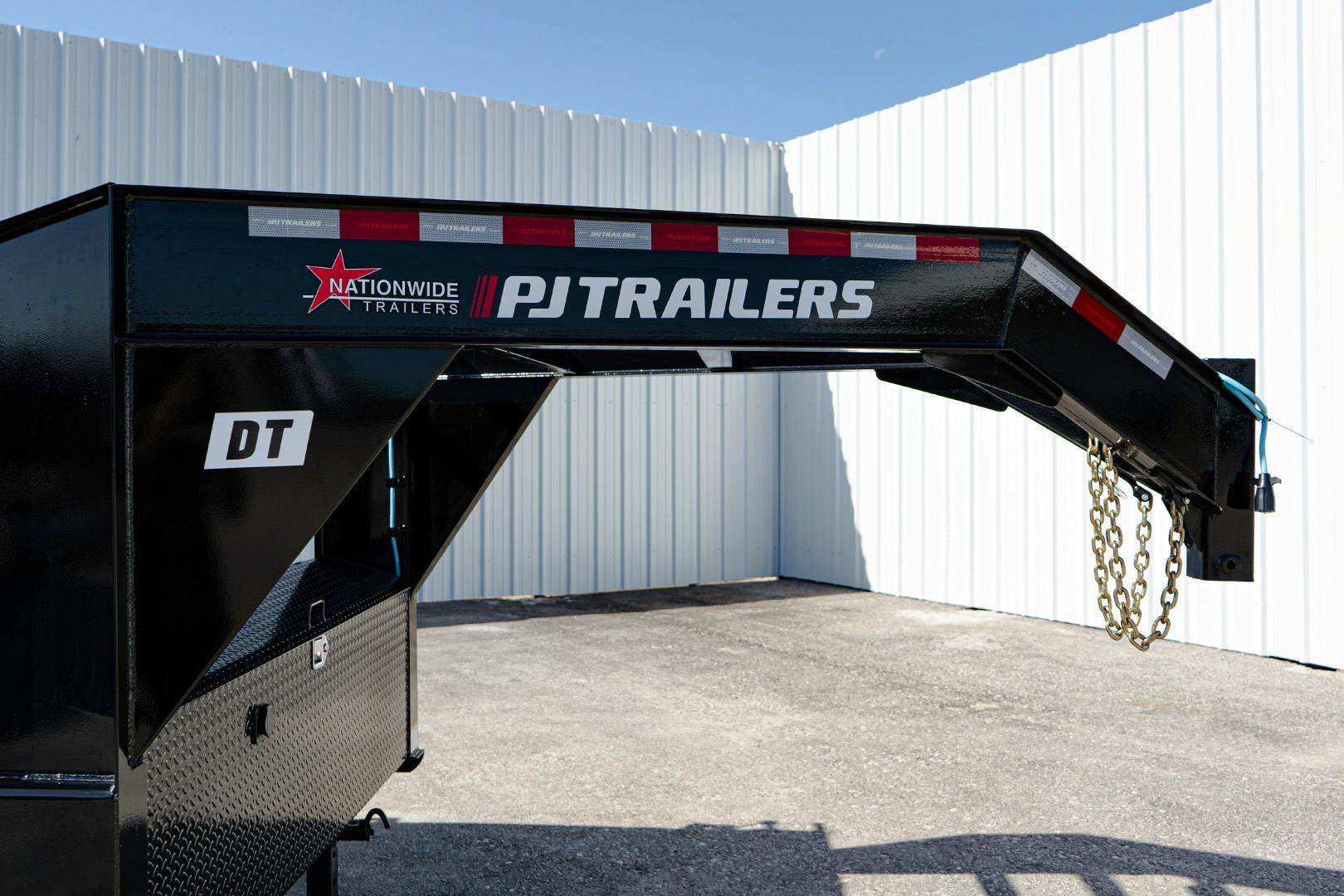 PJ Trailers 14'x83" GN Telescopic Dump Trailer w/ 3' Sides (DT) - Stock #87973 - Image 9 of 35