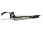PJ Trailers 36'x102" Gooseneck Flatbed Trailer w/ Hydraulic Dovetail (LY) Stock #87978 - Thumbnail 1