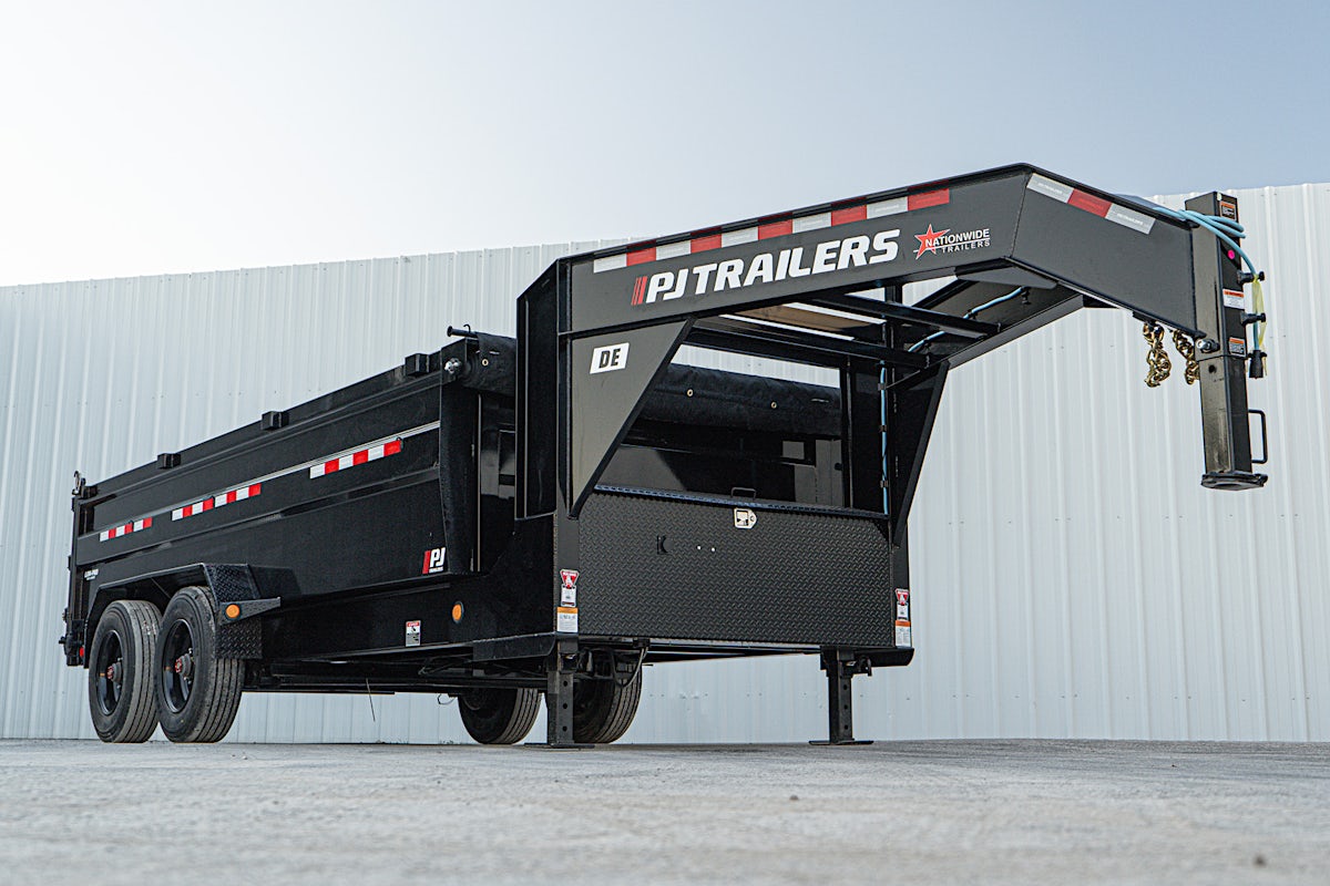 PJ Trailers 16'x83" Gooseneck HD Low Pro Dump Trailer w/ 3' Sides (DE) - Stock #87980 - Image 6 of 32 PJ Trailers 16'x83" Gooseneck HD Low Pro Dump Trailer w/ 3' Sides (DE) - Stock #87980 - Image 6 of 32