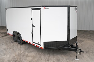 CellTech 8.5'x20' All-Steel Enclosed Cargo Trailer w/ Rear Ramp Door (C2)