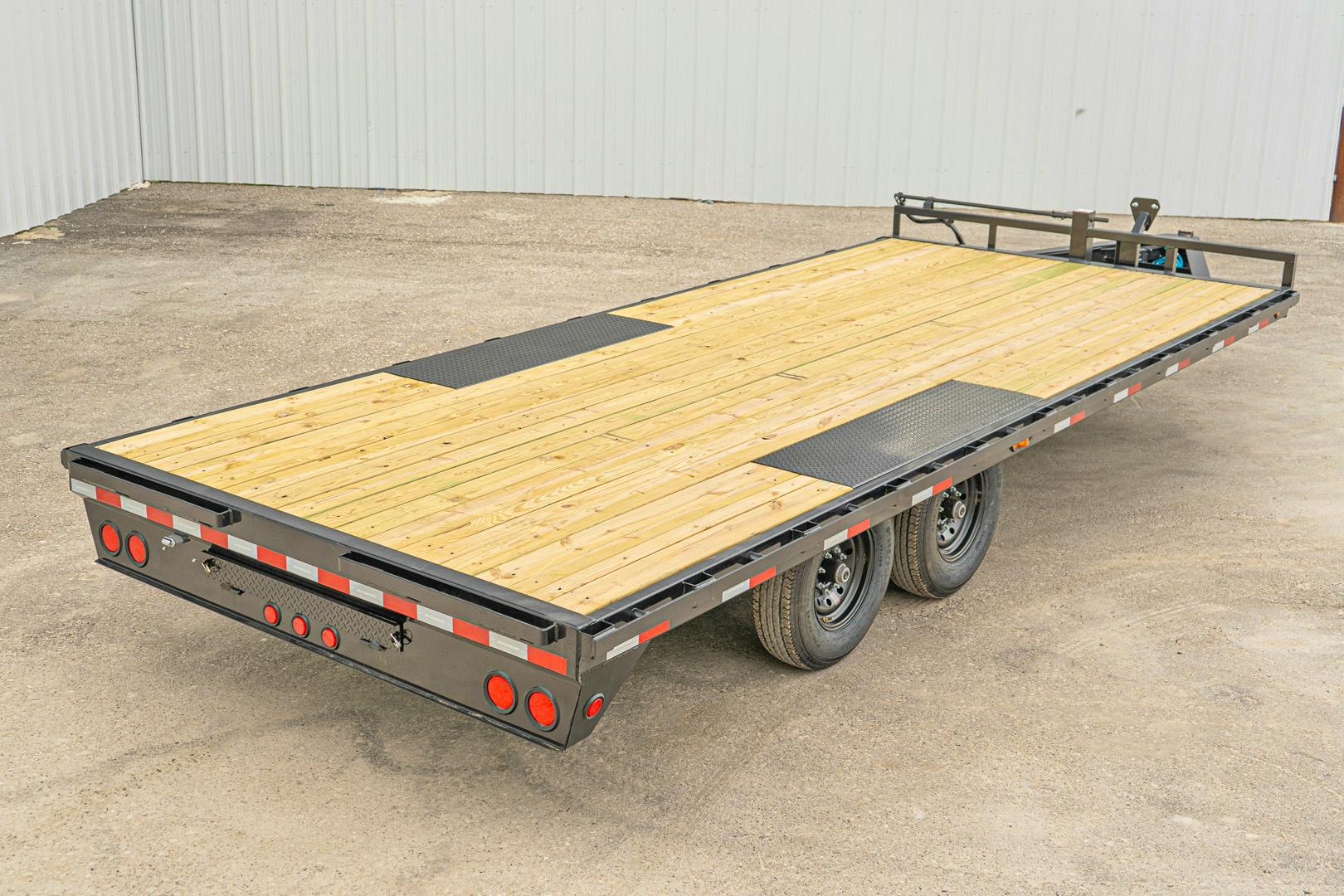 PJ Trailers 20'x102" 8" I-Beam Deckover Flatbed Trailer (F8) - Stock #87983 - Image 12 of 15