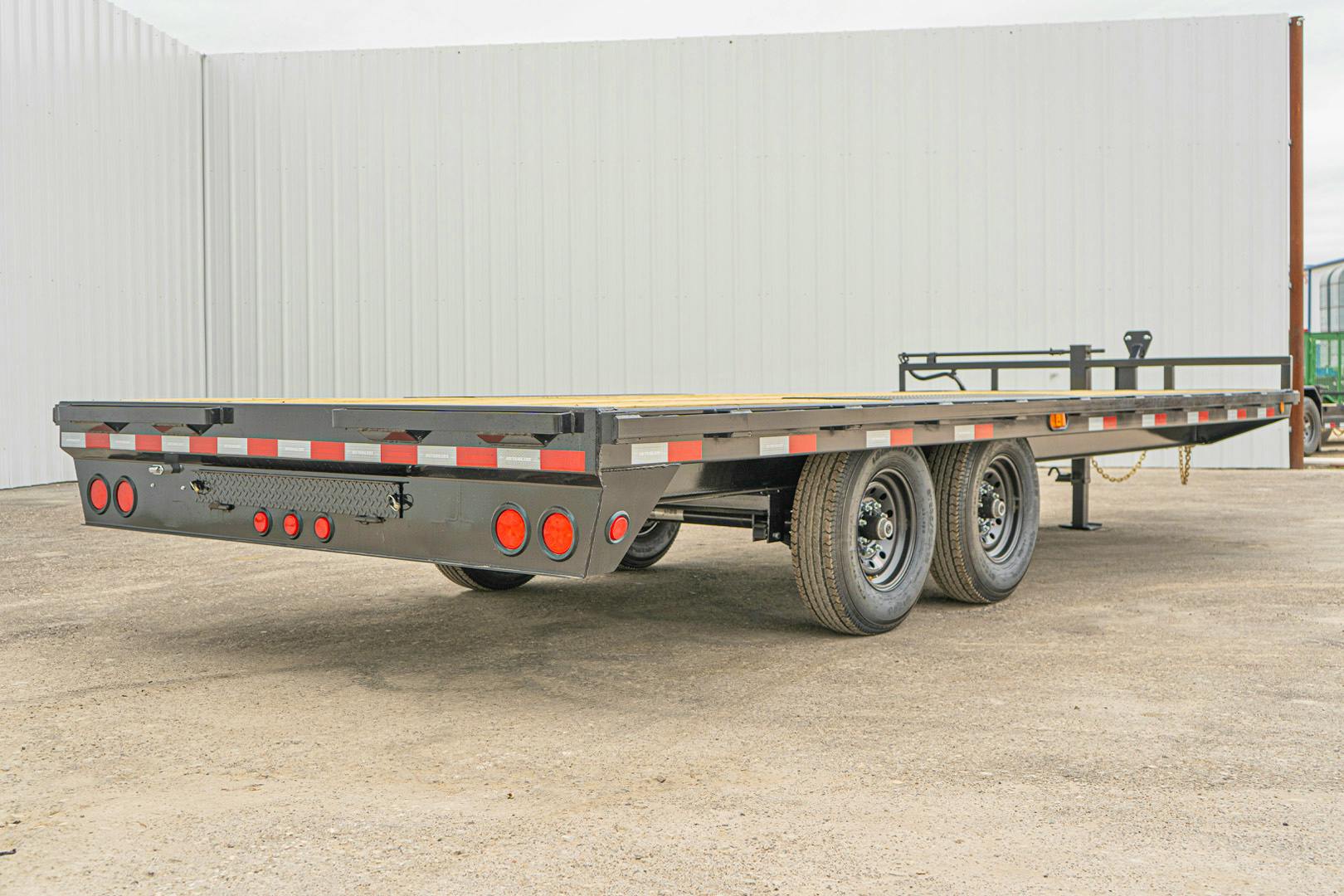 PJ Trailers 20'x102" 8" I-Beam Deckover Flatbed Trailer (F8) - Stock #87983 - Image 14 of 15