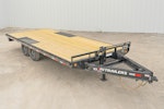 PJ Trailers 20'x102" 8" I-Beam Deckover Flatbed Trailer (F8) Stock #87983 - Thumbnail 1