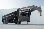 PJ Trailers 16'x83" Gooseneck HD Low Pro Dump Trailer w/ 3' Sides (DE) Stock #87985 - Thumbnail 6