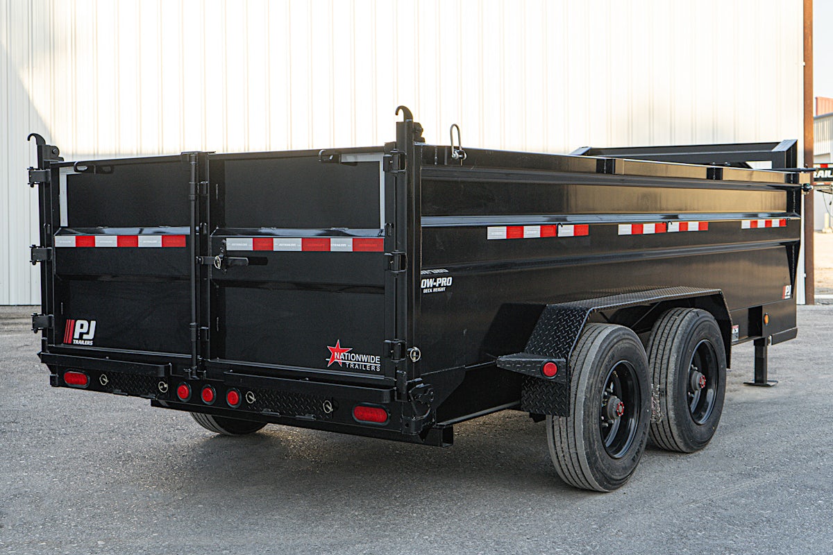 PJ Trailers 16'x83" Gooseneck HD Low Pro Dump Trailer w/ 3' Sides (DE) - Stock #87985 - Image 22 of 32 PJ Trailers 16'x83" Gooseneck HD Low Pro Dump Trailer w/ 3' Sides (DE) - Stock #87985 - Image 22 of 32