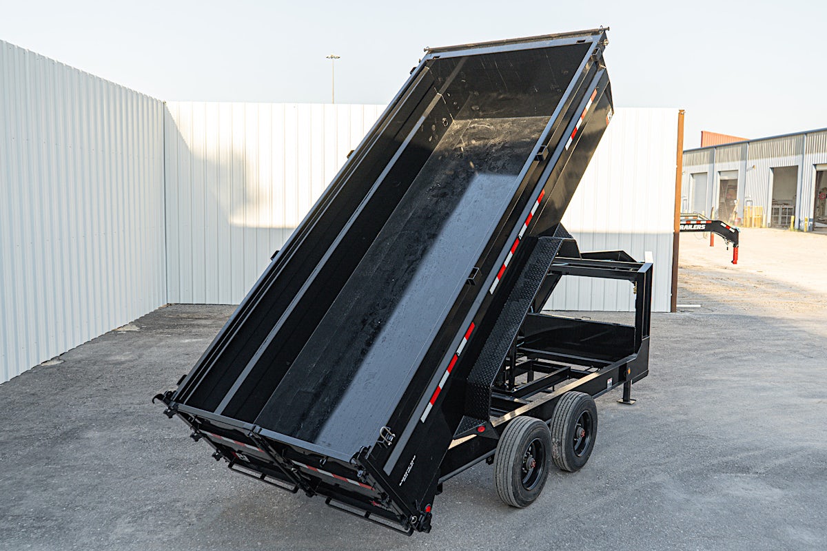 PJ Trailers 16'x83" Gooseneck HD Low Pro Dump Trailer w/ 3' Sides (DE) - Stock #87985 - Image 24 of 32 PJ Trailers 16'x83" Gooseneck HD Low Pro Dump Trailer w/ 3' Sides (DE) - Stock #87985 - Image 24 of 32