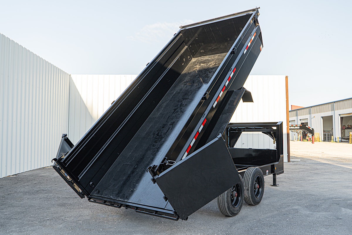 PJ Trailers 16'x83" Gooseneck HD Low Pro Dump Trailer w/ 3' Sides (DE) - Stock #87985 - Image 29 of 32 PJ Trailers 16'x83" Gooseneck HD Low Pro Dump Trailer w/ 3' Sides (DE) - Stock #87985 - Image 29 of 32