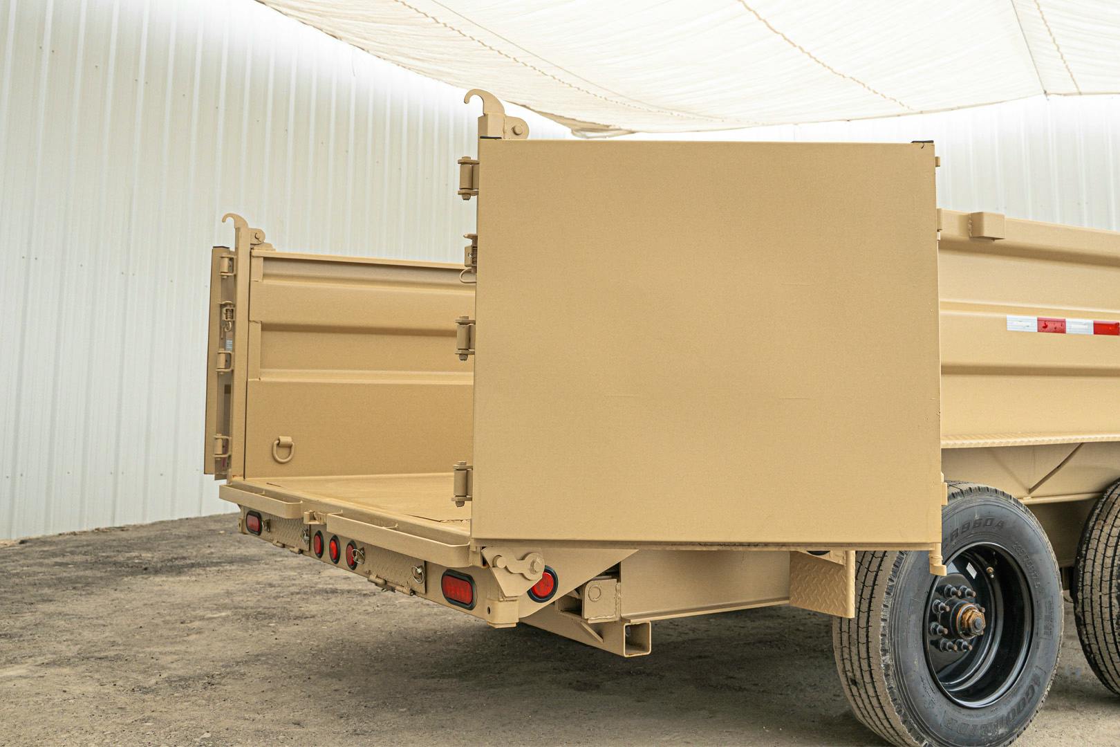 PJ Trailers 16'x83" Gooseneck HD Low Pro Dump Trailer w/ 3' Sides (DE) - Stock #87991 - Image 17 of 21