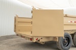 PJ Trailers 16'x83" Gooseneck HD Low Pro Dump Trailer w/ 3' Sides (DE) Stock #87991 - Thumbnail 17