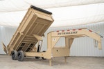 PJ Trailers 16'x83" Gooseneck HD Low Pro Dump Trailer w/ 3' Sides (DE) Stock #87991 - Thumbnail 5