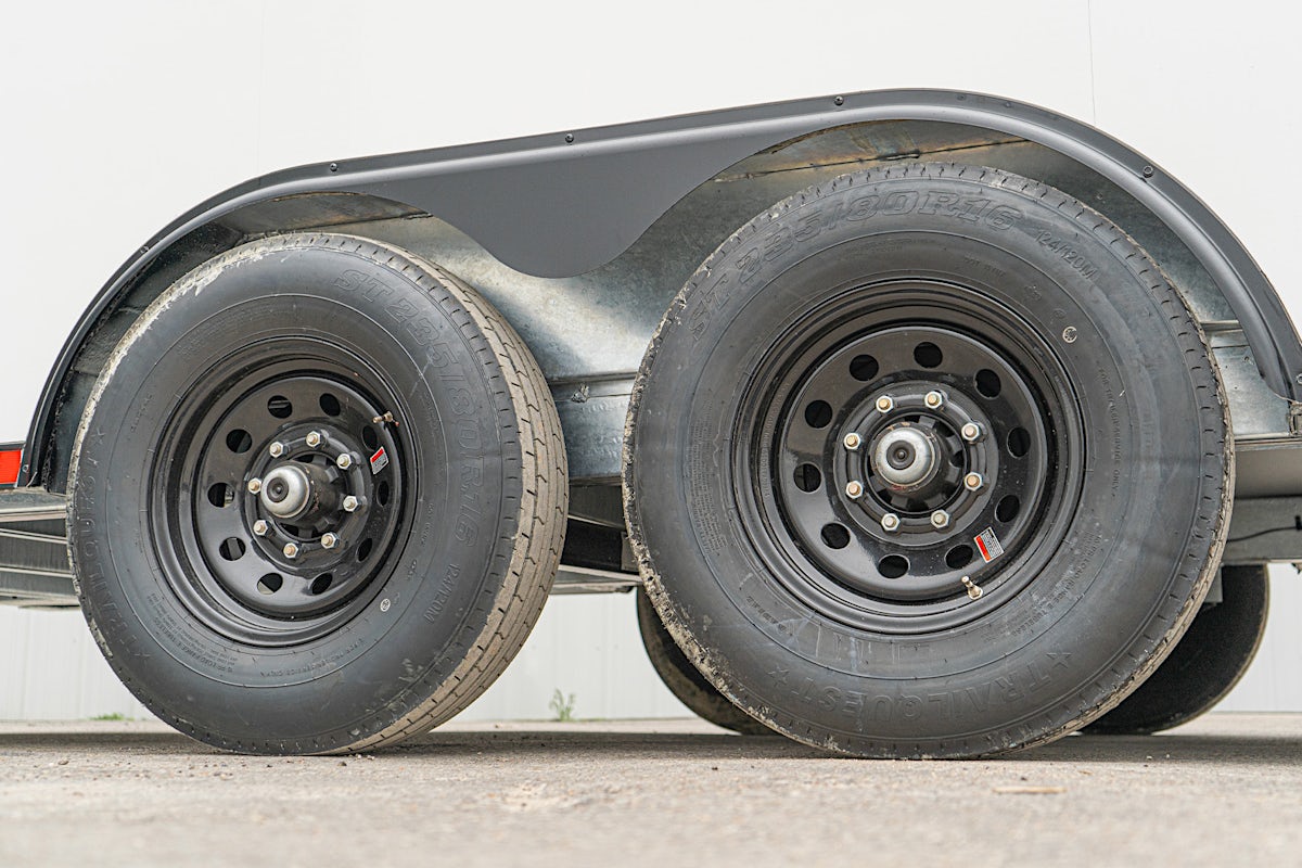 CellTech 8.5'x24' All-Steel Enclosed Cargo Trailer w/ Rear Ramp Door (C2) - Stock #88004 - Image 8 of 19 CellTech 8.5'x24' All-Steel Enclosed Cargo Trailer w/ Rear Ramp Door (C2) - Stock #88004 - Image 8 of 19