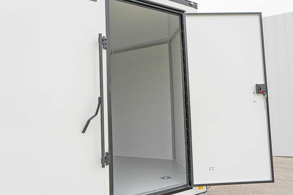 CellTech 8.5'x24' All-Steel Enclosed Cargo Trailer w/ Rear Ramp Door (C2) - Stock #88006 - Image 6 of 18 CellTech 8.5'x24' All-Steel Enclosed Cargo Trailer w/ Rear Ramp Door (C2) - Stock #88006 - Image 6 of 18