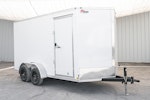 CellTech 7'x14' All-Steel Enclosed Cargo Trailer w/ Rear Ramp Door (C2) Stock #88007 - Thumbnail 2