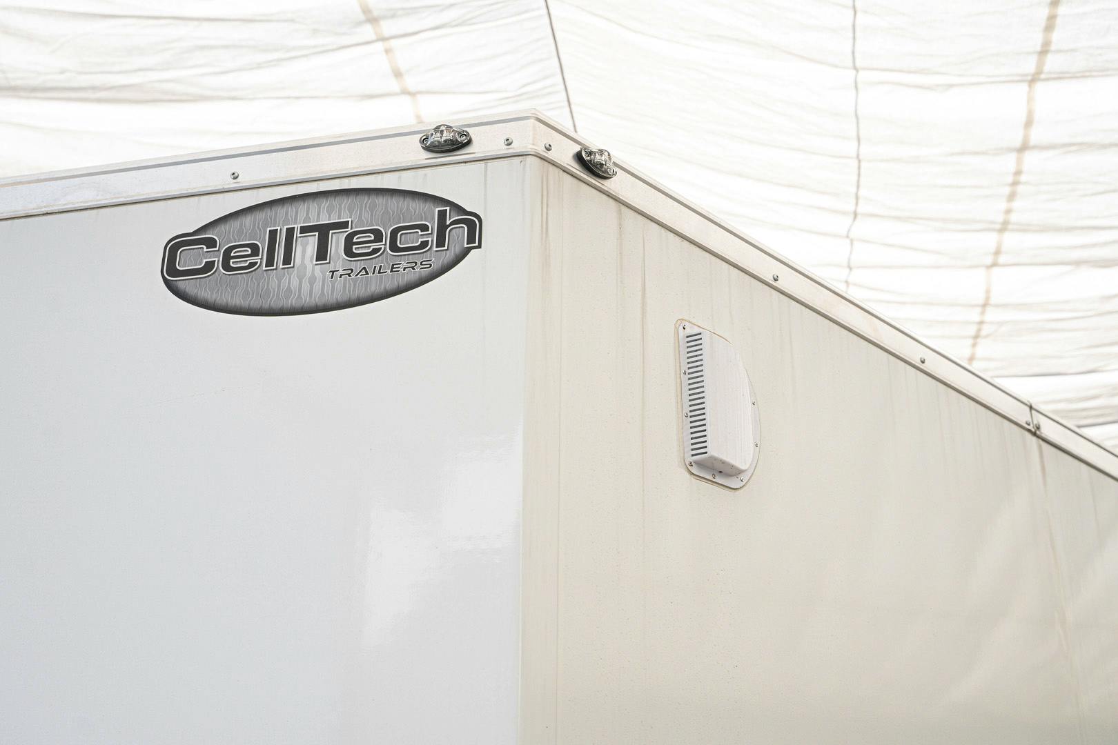 CellTech 7'x14' All-Steel Enclosed Cargo Trailer w/ Rear Ramp Door (C2) - Stock #88007 - Image 7 of 27